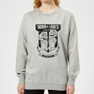 Nintendo Mario Kart Fix-It Team Women's Sweatshirt - Grey