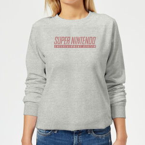 Sweat Femme SNES - Nintendo - Gris