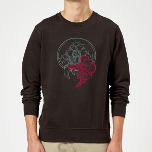 Sweat Homme Super Metroid (Nintendo) Samus And Mother Brain - Noir
