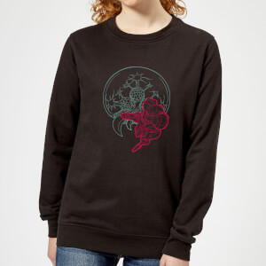 Sweat Femme Super Metroid (Nintendo) Samus And Mother Brain - Noir