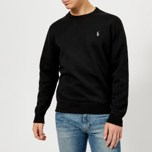 Polo Ralph Lauren Men's Crew Neck Tech Sweatshirt - Polo Black/Windsor Heather