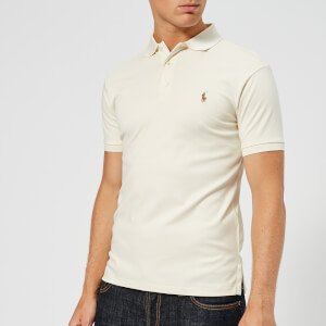 cream ralph lauren polo shirt