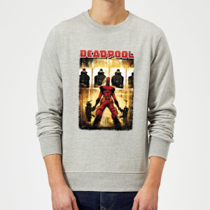 Marvel Deadpool Target Practice Sweatshirt - Grey
