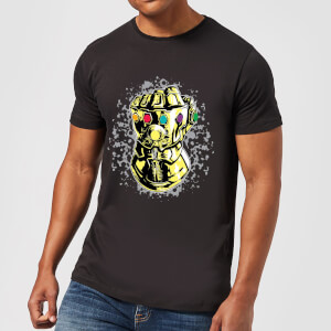 Marvel Avengers Infinity War Fist Comic T-shirt - Zwart