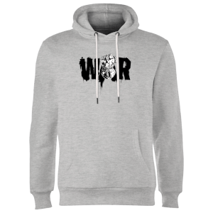 Sweat à Capuche Homme Avengers Infinity War ( Marvel) War Fist - Gris