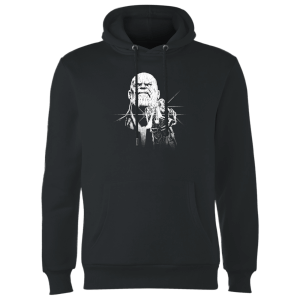 Marvel Avengers Infinity War Fierce Thanos Hoodie - Black