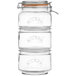 Kilner Stackable Storage Jar Set