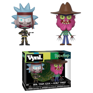 Rick and Morty SEAL Rick and Scary Terry Vynl.