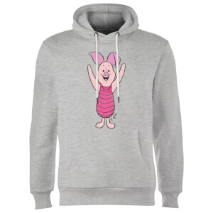 Sweat à Capuche Homme Winnie l'Ourson Porcinet Disney - Gris