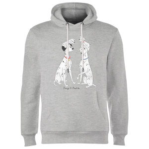 Disney 101 Dalmations Pongo & Perdita Classic Hoodie - Grey