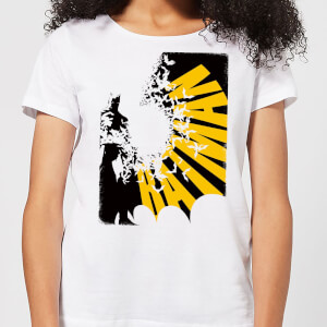 T-Shirt Femme Batman DC Comics - Bat Spread - Blanc