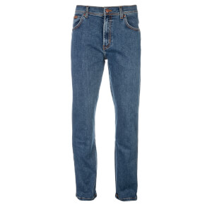Wrangler Men's Texas Original Regular Straight Leg Jeans - Stonewash