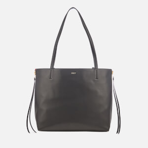 DKNY Women's East West Reversible Tote Bag - Black/Red