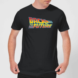Back To The Future Classic Logo T-Shirt - Black