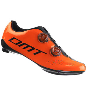 DMT R1 Cycling Shoes - Orange Fluro/Black