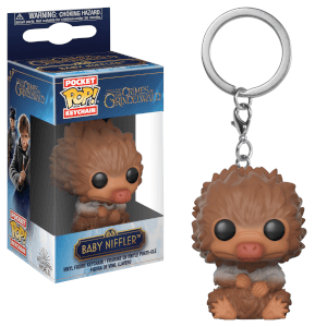 Llavero Pocket Pop! Escarbato Bebé (Bronceado) - Animales Fantásticos Y Dónde Encontrarlos