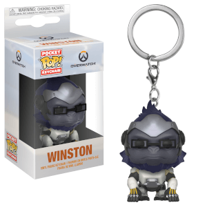 Overwatch Winston Pop! Keychain