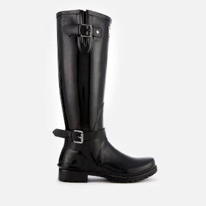Barbour Women's Cleveland Tall Gloss Wellies - Black