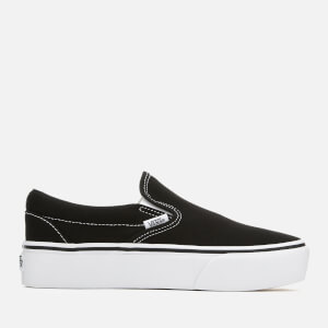 Vans Women's Classic Platform Slip-On Trainers - Black