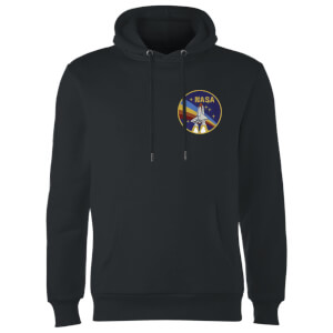 Sudadera NASA Transbordador Arcoíris - Hombre - Negro