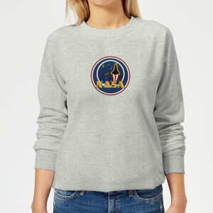 Sudadera NASA Parche - Mujer - Gris