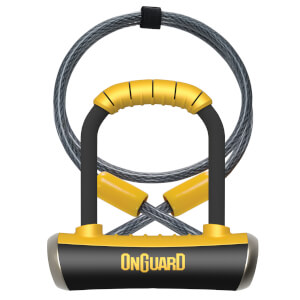 OnGuard Pitbull Mini Standard Shackle U-Lock/Cable - 90mm x 140mm x 14mm