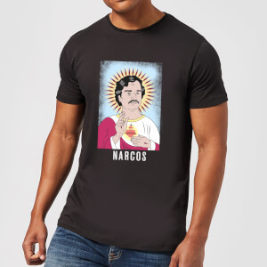 Narcos Pablo Christ T-Shirt - Black