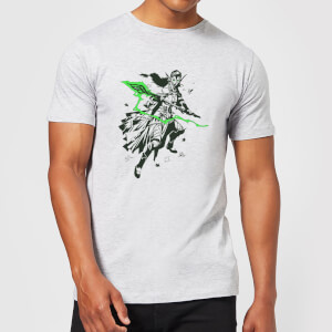 Magic The Gathering Nissa Character Art T-shirt - Grijs