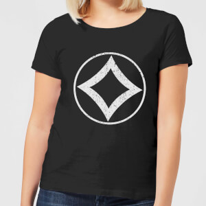 Magic The Gathering Colourless Mana Dames T-shirt - Zwart
