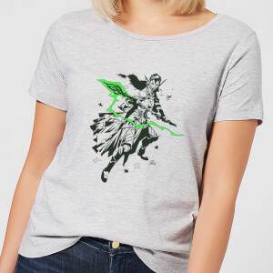 Magic The Gathering Nissa Character Art Dames T-shirt - Grijs