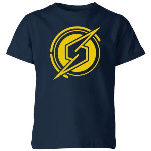 Nintendo Metroid Samus Coin Kid's T-Shirt - Navy