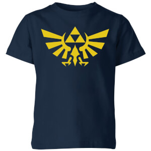 Nintendo The Legend Of Zelda Hyrule Kid's T-Shirt - Navy