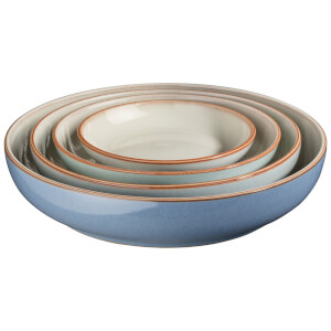 Denby Always Entertaining - Blues - 4 Piece Nesting Bowl Set