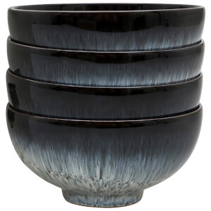Denby Halo 4 Pc Rice Bowl Set