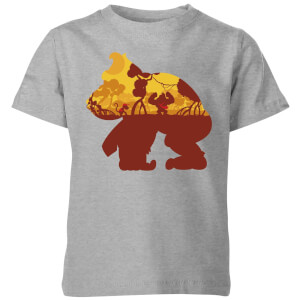 Nintendo Donkey Kong Silhouette Mangrove Kid's T-Shirt - Grey