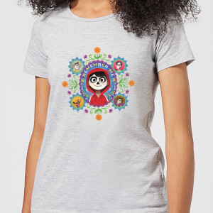Disney Coco Remember Me Dames T-shirt - Grijs