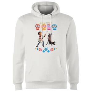 Coco Miguel Logo Hoodie - White