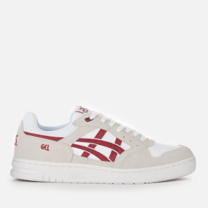 Asics Lifestyle Men's Gel-Circuit Trainers - White/Burgundy