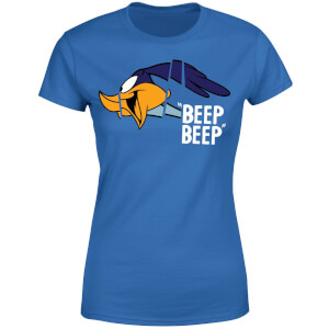 Looney Tunes Road Runner Beep Beep Women's T-Shirt - Royal Blue