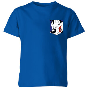 Camiseta Looney Tunes Pepe Le Pew Cara - Niño - Azul