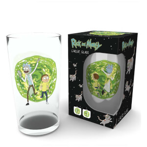 Rick and Morty Portal Large Glasses