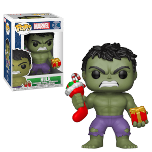Marvel Holiday - Hulk with Stocking & Plush Pop! Vinyl Figur