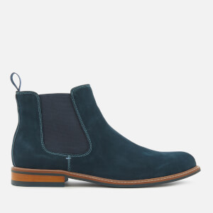 Dune Men's Mccoist Nubuck Chelsea Boots - Navy