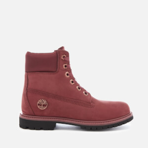 Timberland Women's Chic Satin 6 Inch Waterproof Boots - Pomegranate