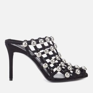 Alexander Wang Women's Sadie Suede Mules - Black