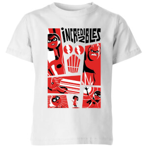 The Incredibles 2 Poster Kids' T-Shirt - White