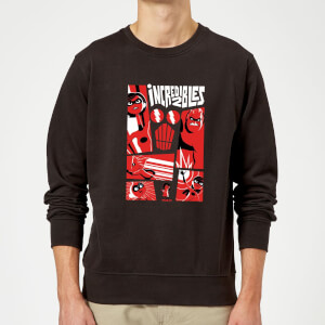 The Incredibles 2 Poster Sweatshirt - Black