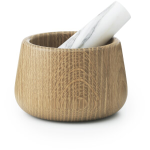 Normann Copenhagen Craft Mortar and Pestle - White