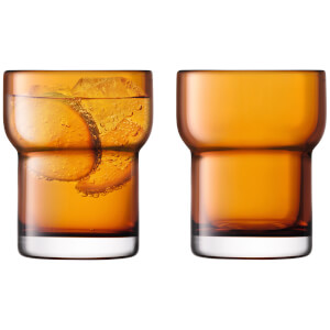 LSA Utility Tumbler - 300ml - Amber - Set of 2