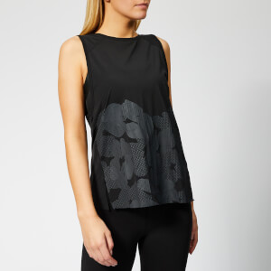 adidas Women's Open Back Tank Top - Black
